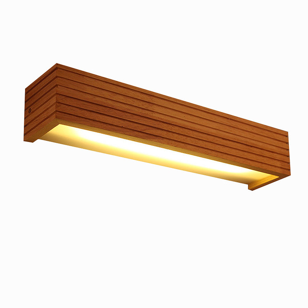 Lumio Löwe houten LED badkamer wandlamp