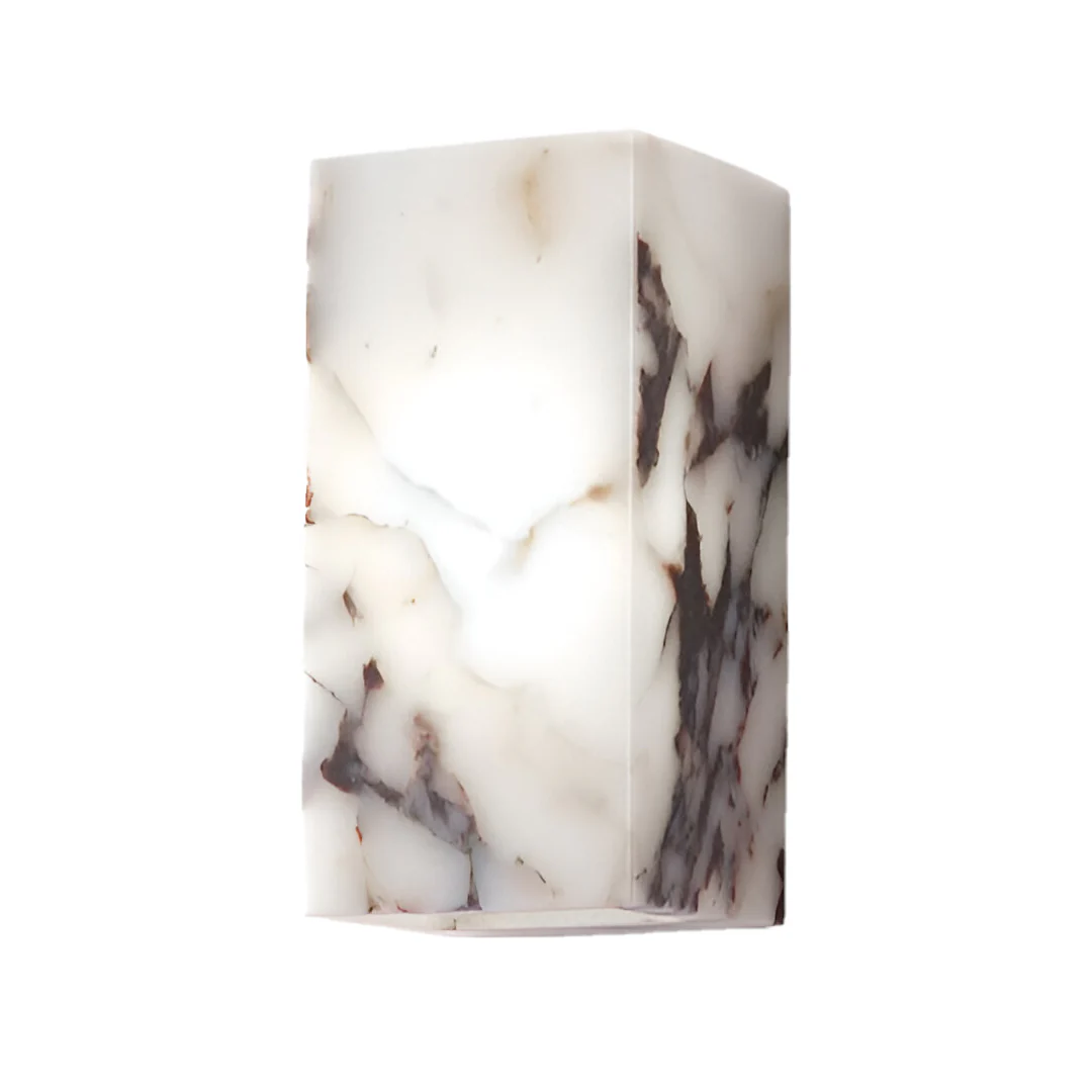 Xera natuurstenen LED-wandlamp