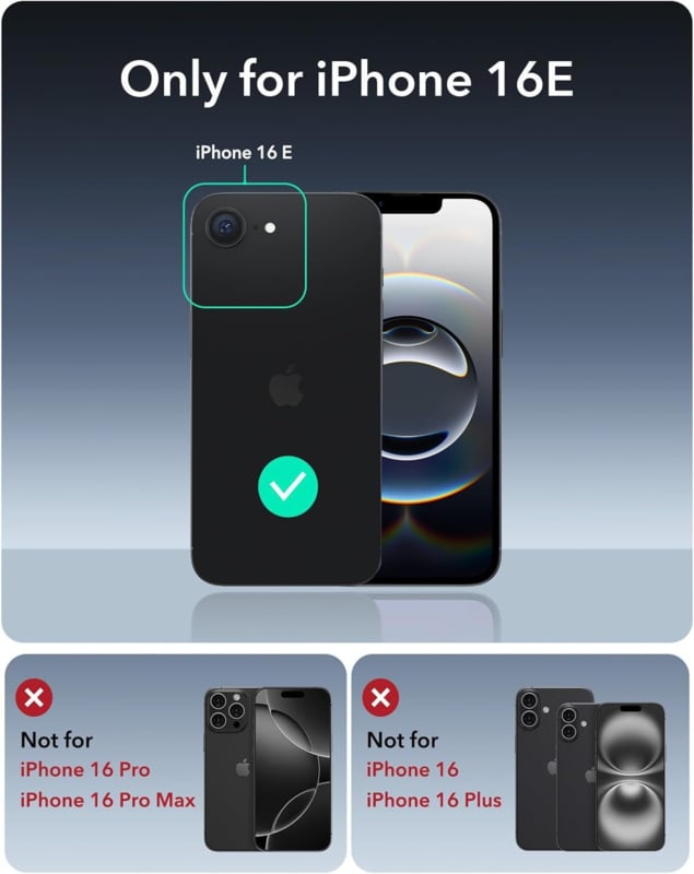 iPhone 16e / 17e Transparant TPU Hoesje