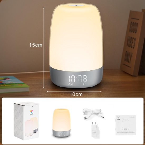 Aurora wake-up light met natuurgeluiden