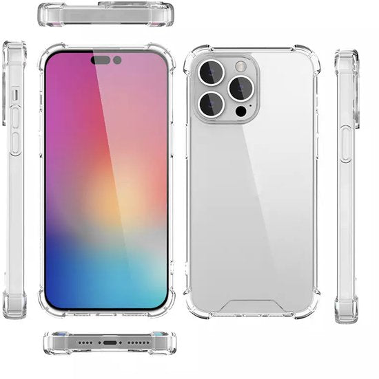 Anti-Shock Hoesje met Screenprotector voor iPhone 15 Pro Max
