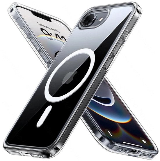 Lennexo iPhone 16e siliconen magnetisch hoesje