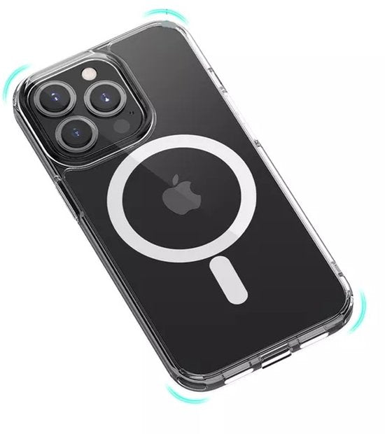 Lennexo iPhone 16 Pro Max MagSafe siliconen hoesje