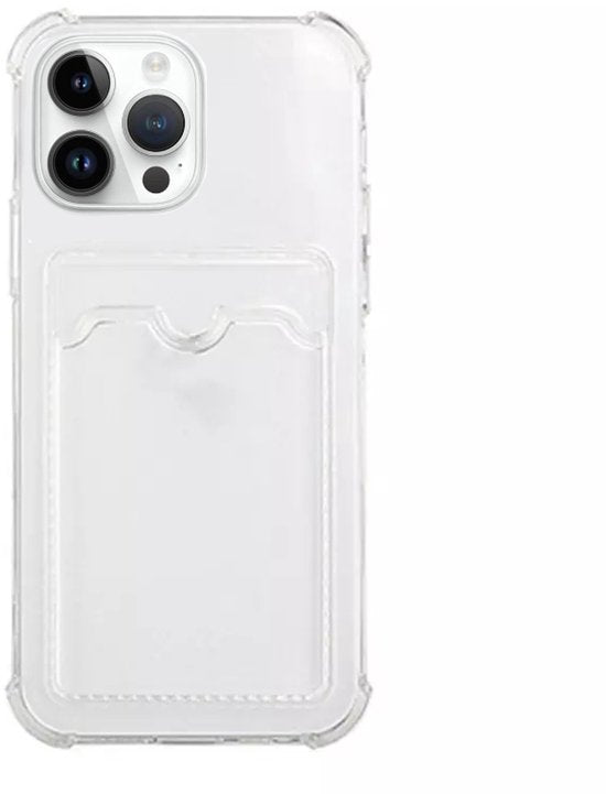 Lennexo pashouder schokbestendig telefoonhoesje voor iPhone 16 Pro Max