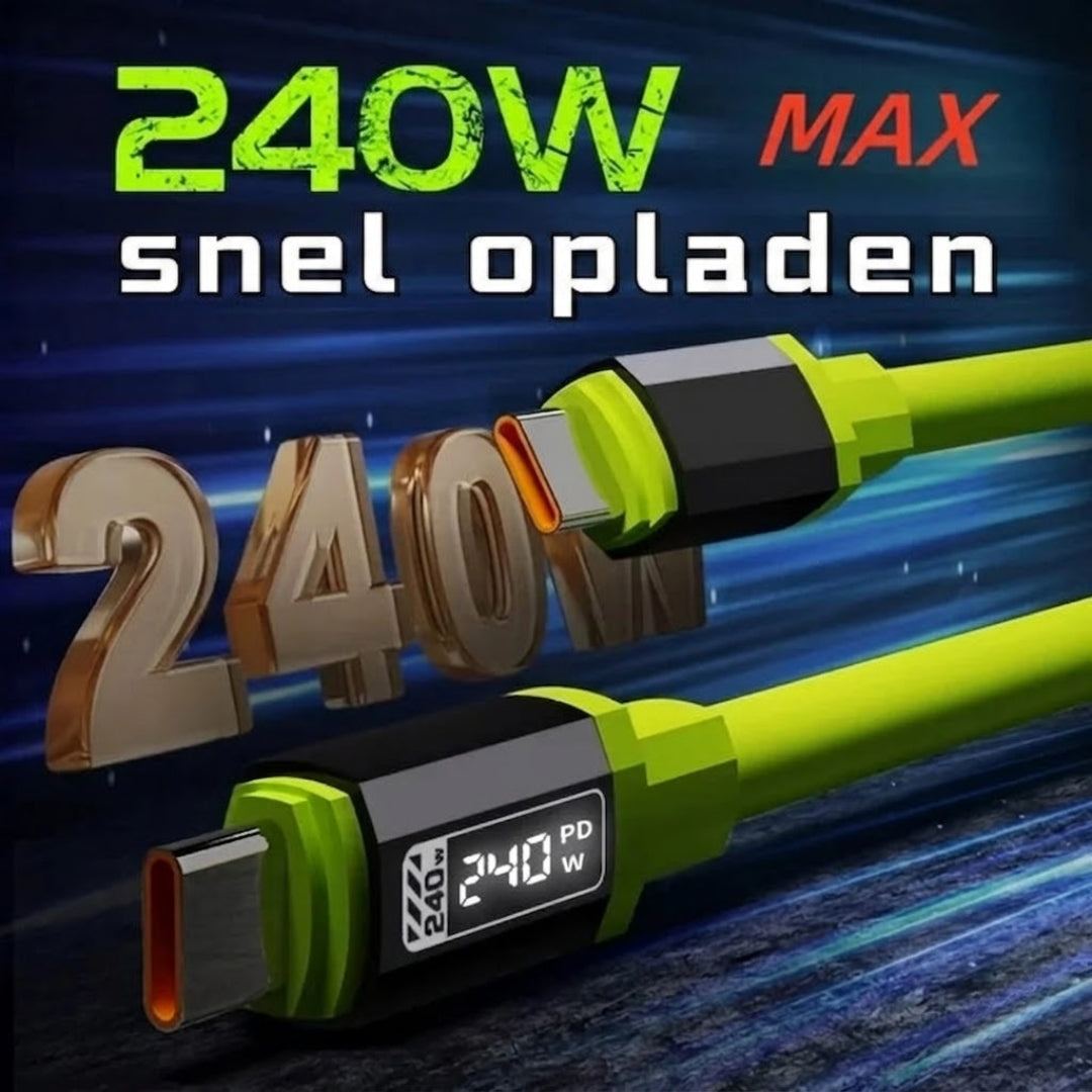 USB-C snellaadkabel 240W