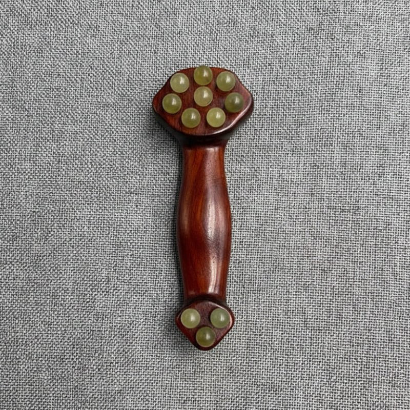 SILKSHI sandelhout gua sha gezichtsmassager