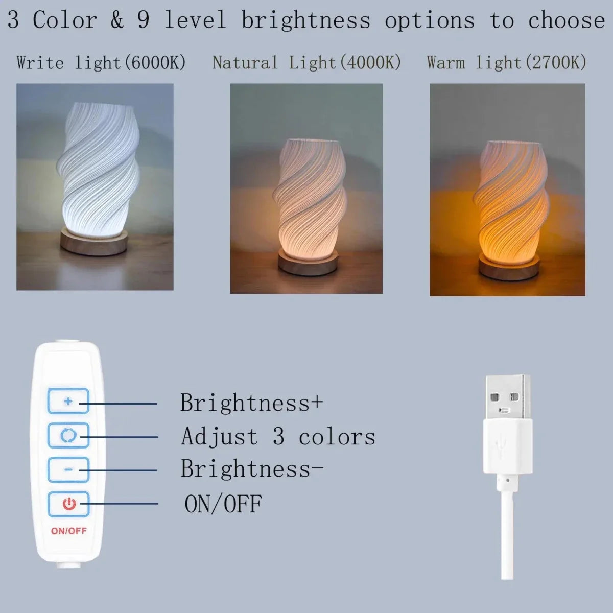 BreezeLight LED dimbare bureaulamp
