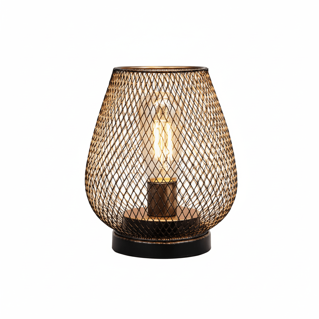 LUMICOVE draadloze metalen tafellamp