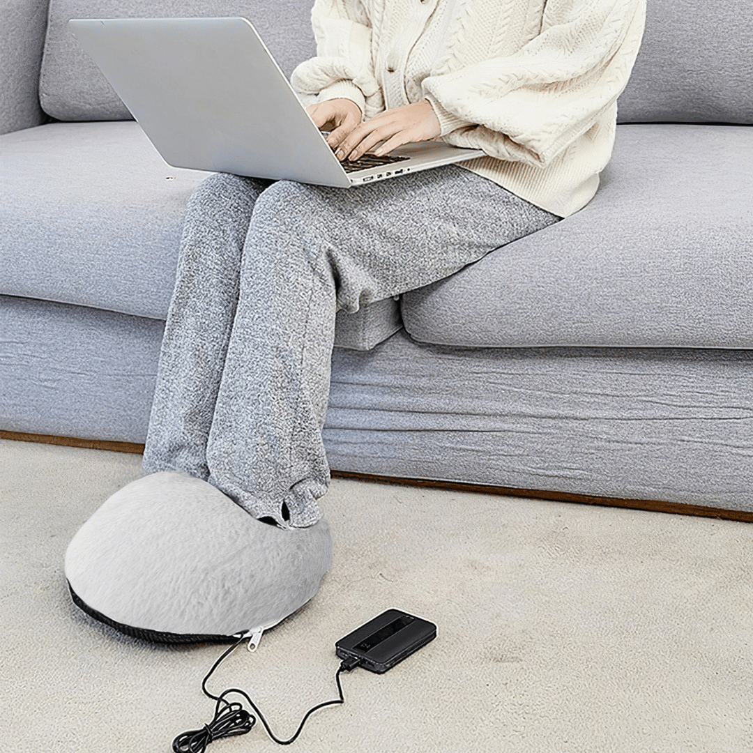 EZFoot elektrische pluchen voetverwarmer