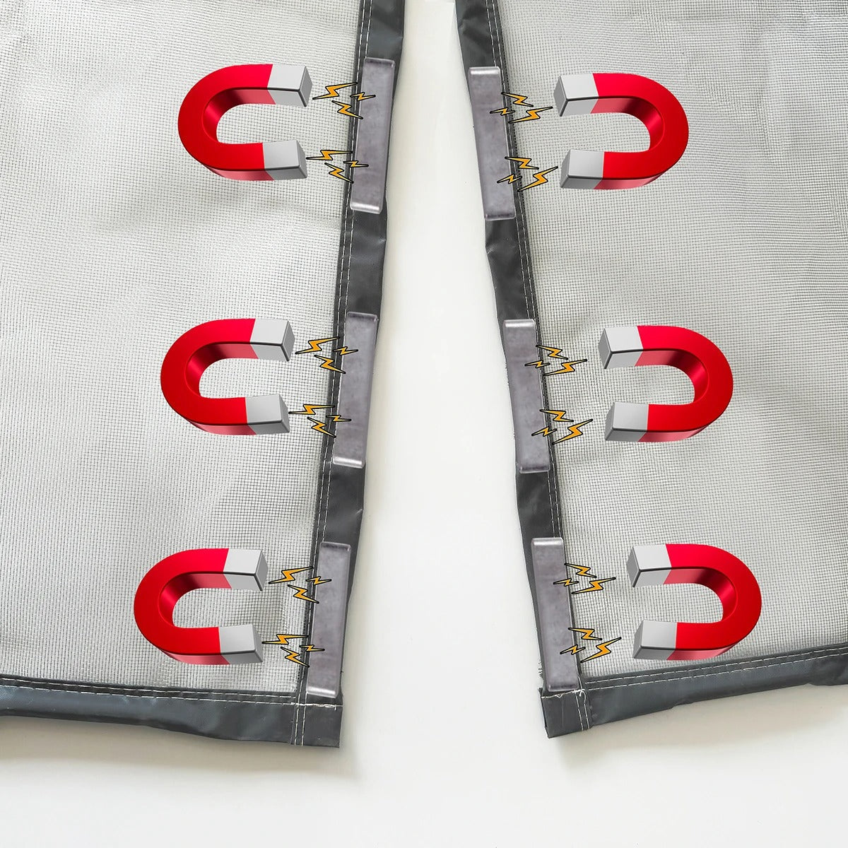 EasyScreen magnetisch vliegengordijn voor deur
