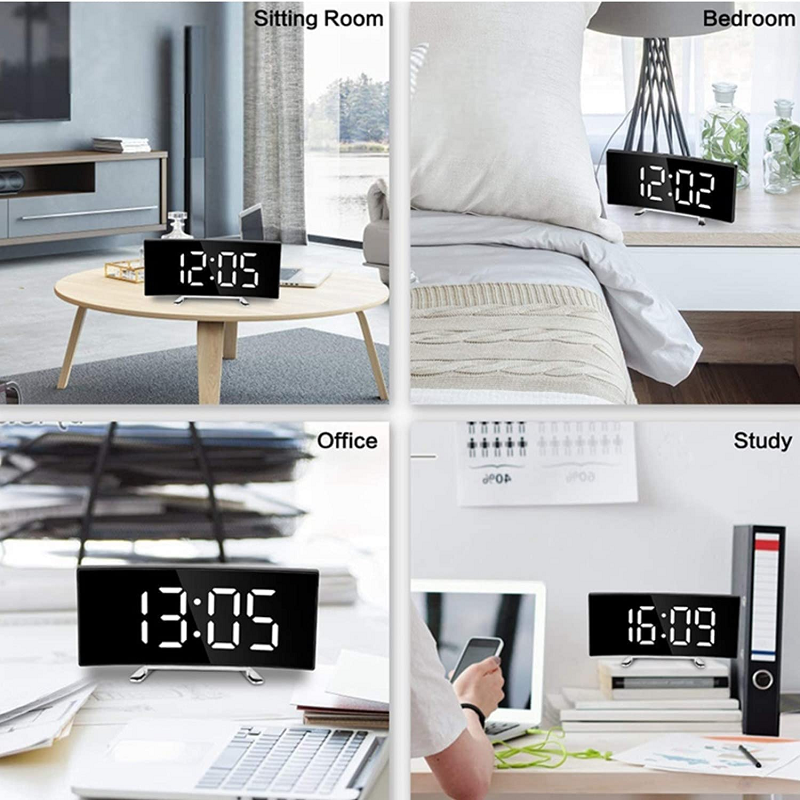 LumiWake digitale wekker met LED-display