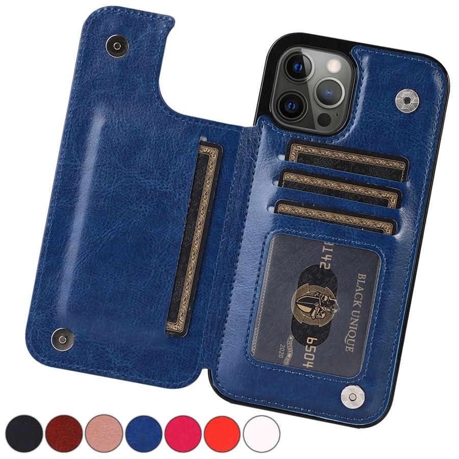LederWallet luxe lederen smartphonehoesje
