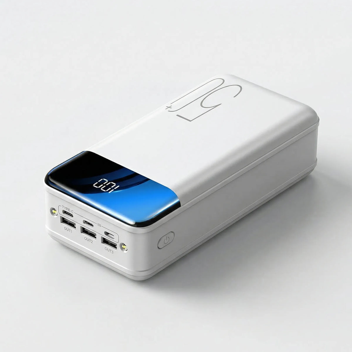Voltara krachtige powerbank met digitaal display