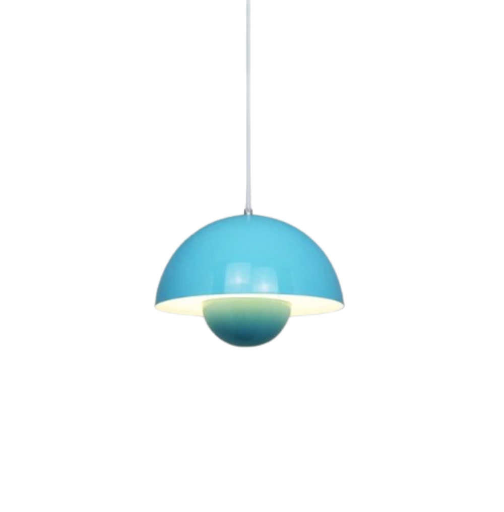Scandinavische bloempot hanglamp met verstelbaar snoer