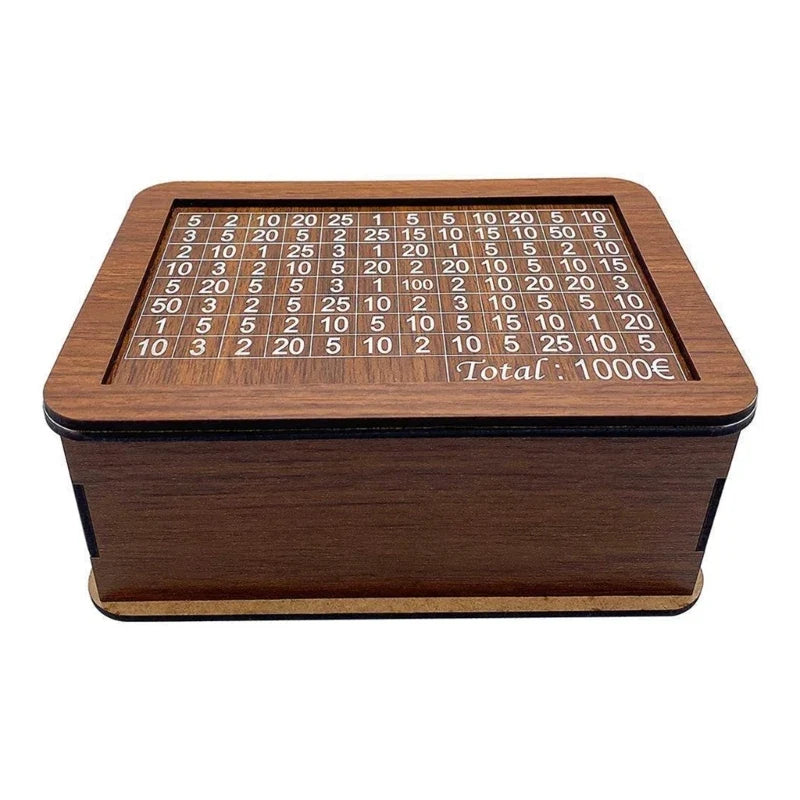 MuntMentor houten spaarpot