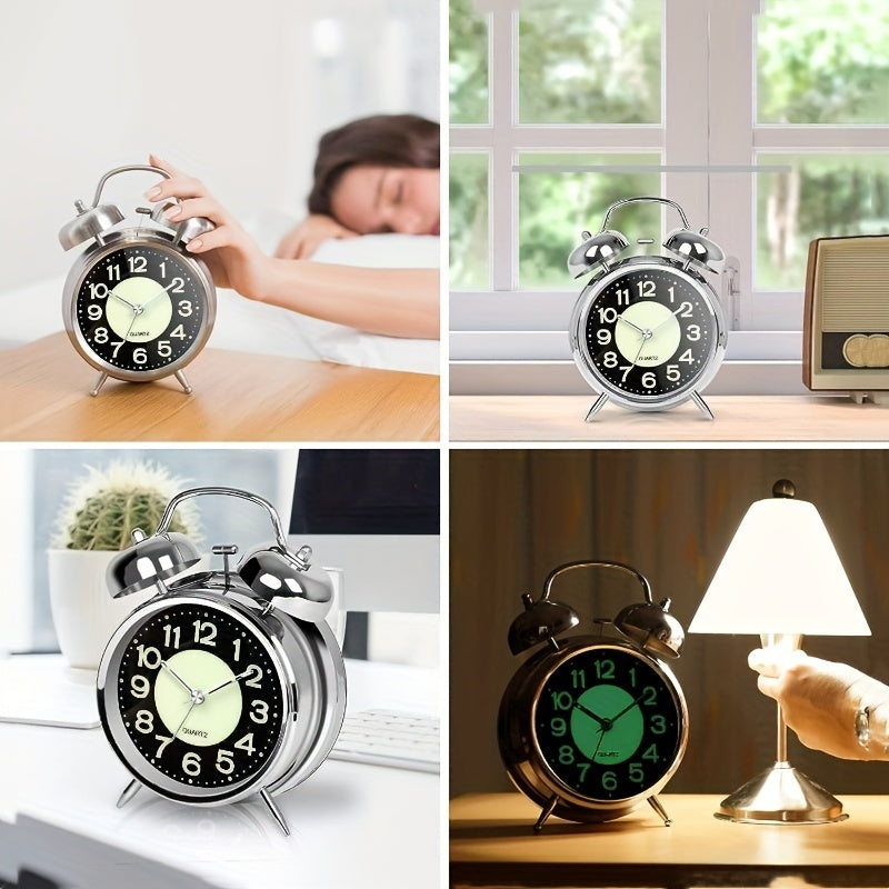 BellBlast retro wekker met dubbele bel