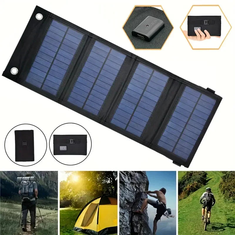 SolarMate opvouwbare zonne-energie powerbank