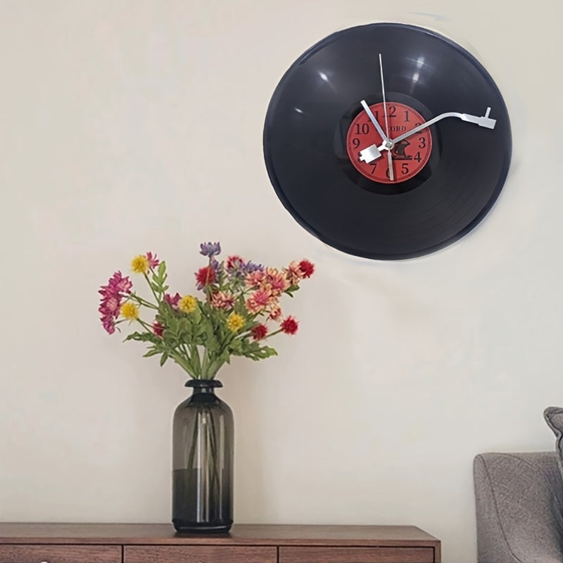 RedLabel retro vinyl wandklok