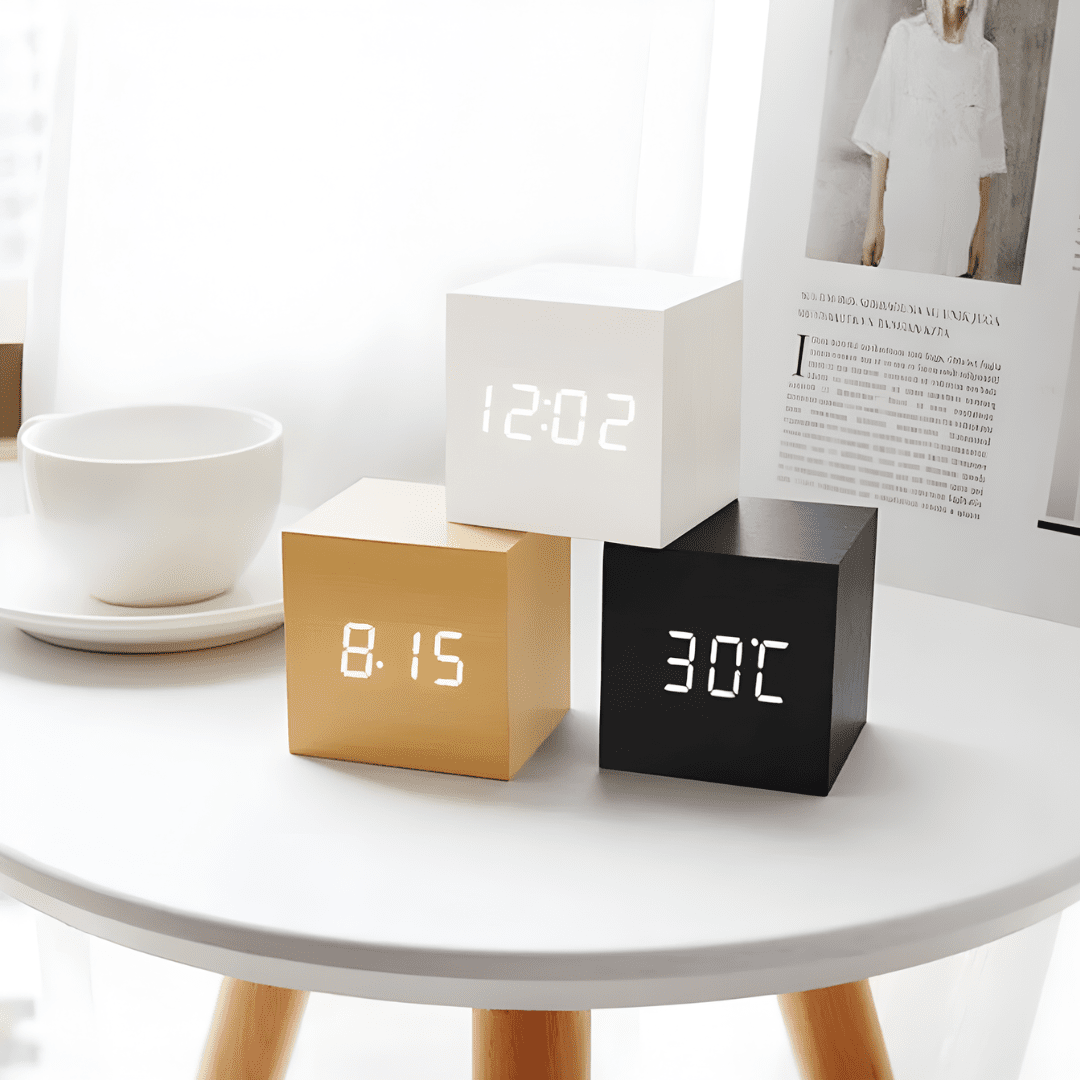 CubeClock LED digitale wekker