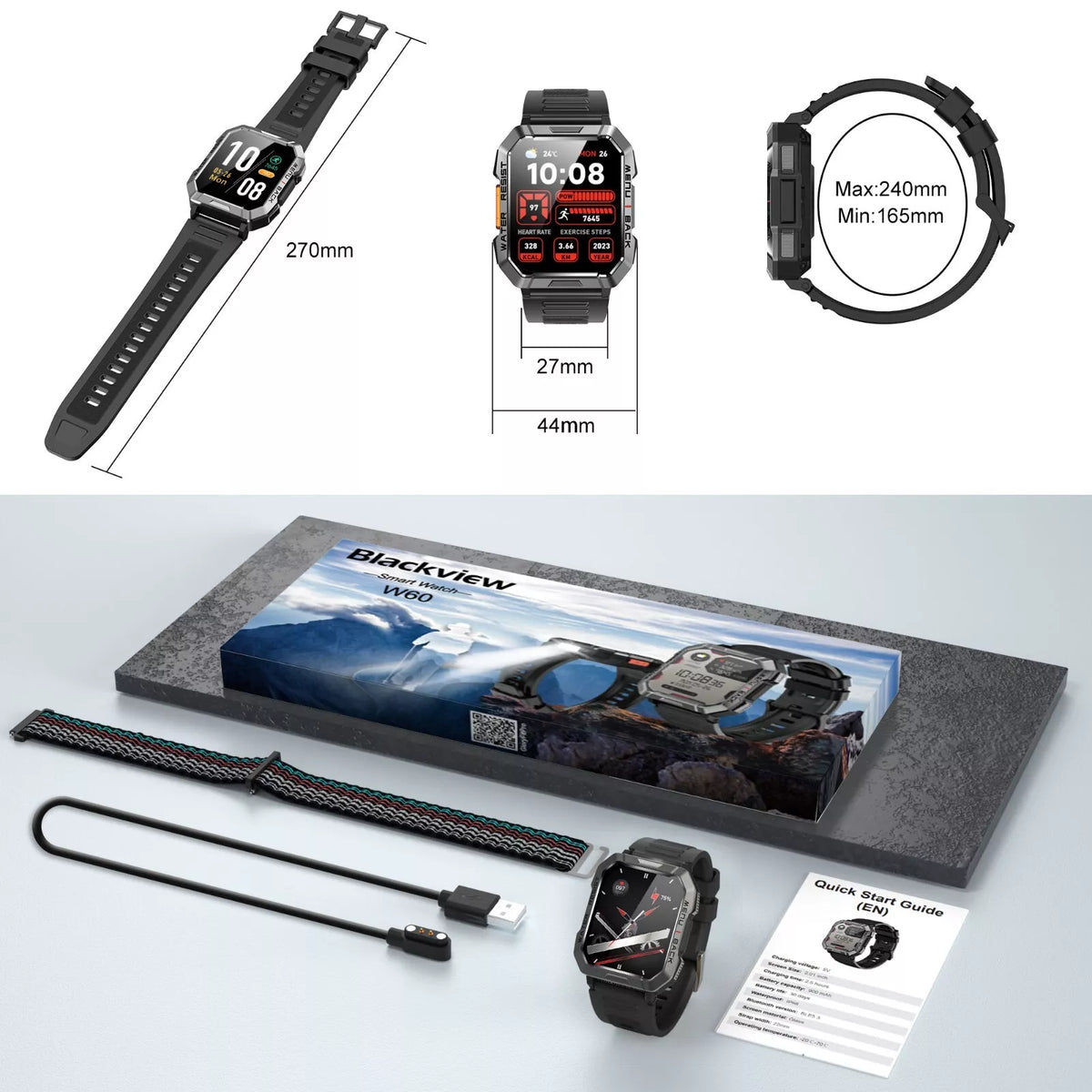 TrailMate robuuste smartwatch