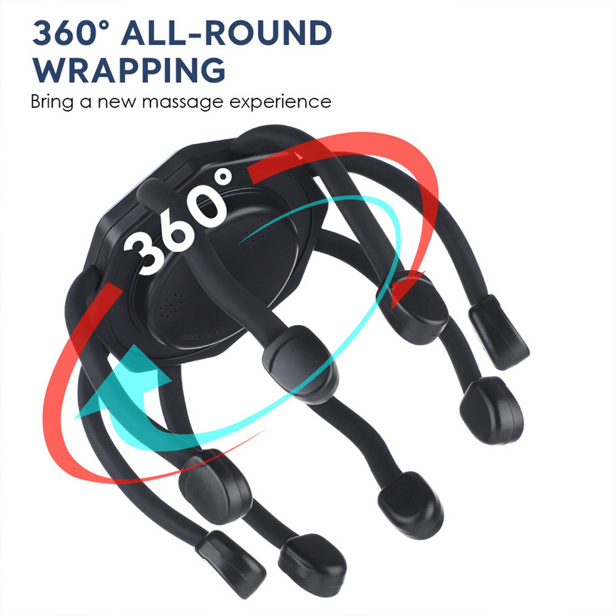 RelaxSphere draagbare hoofdhuidmassager