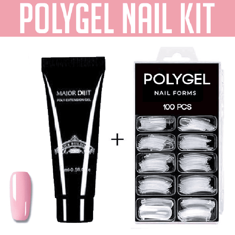 Polygel nagelkit voor manicure