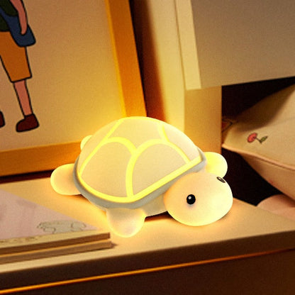 Lumio Shieldy schildpad LED-nachtlamp