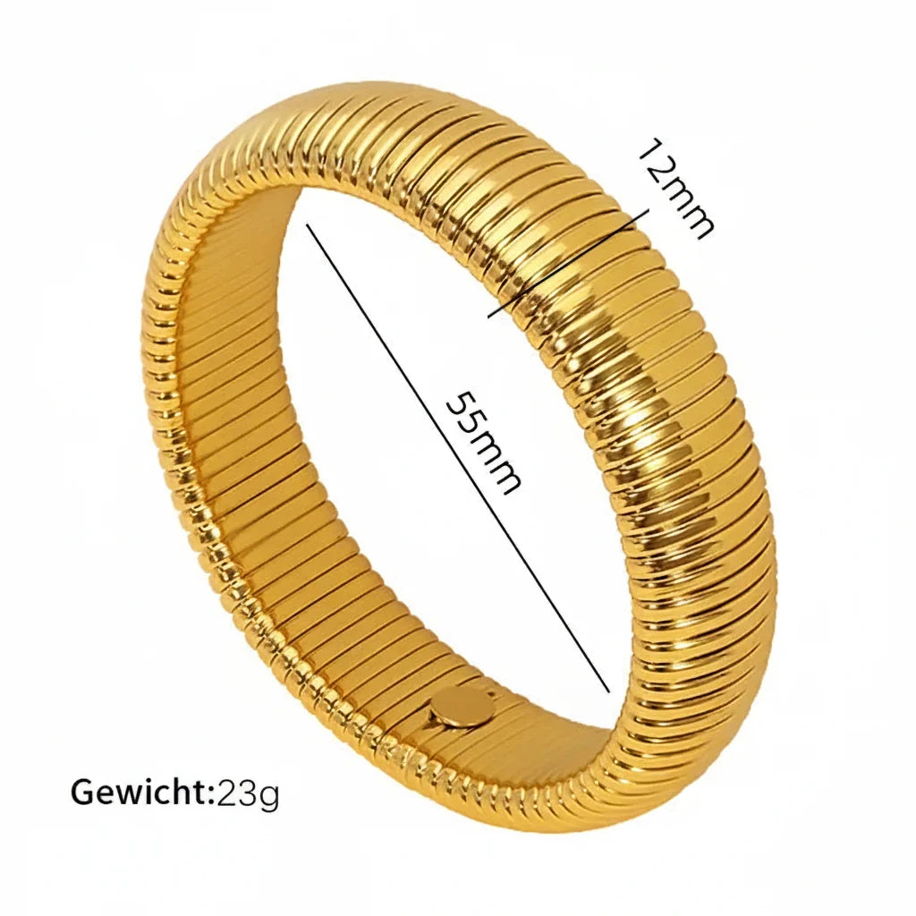 Gepersonaliseerde kleurblok dames armband