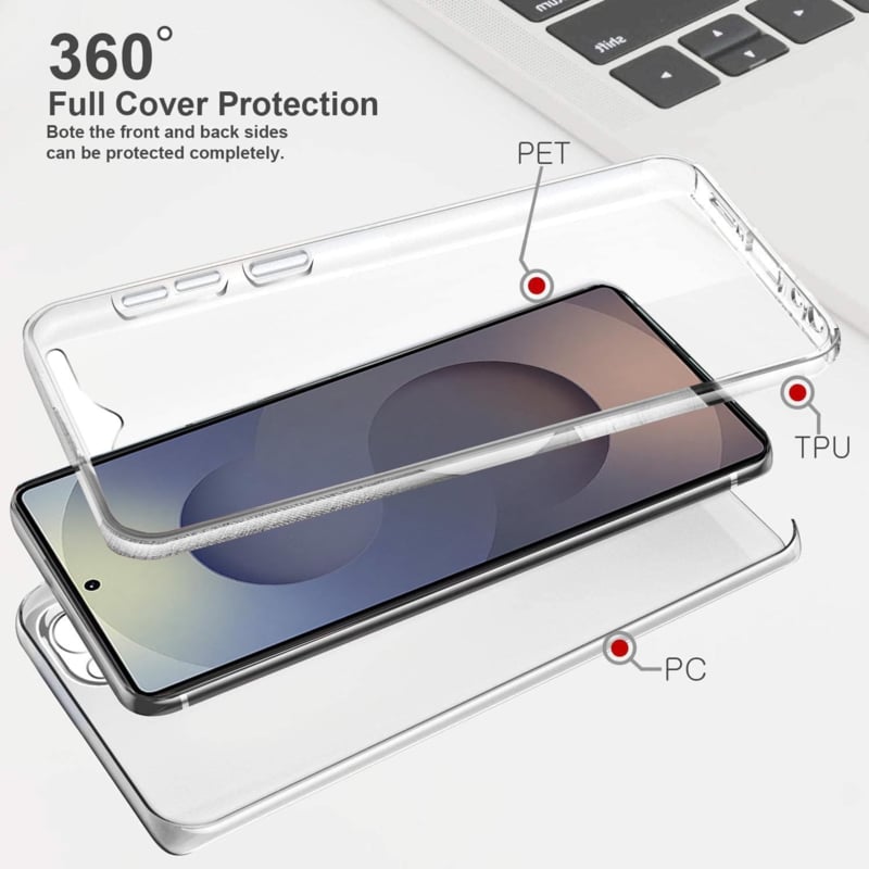 Galaxy S26 Ultra 360° Ultra Clear Hybrid Hoesje