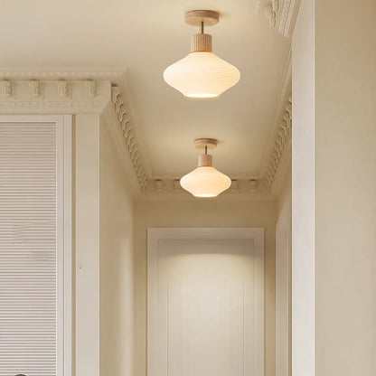 Lumio Japandi semi-flush plafondlamp