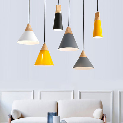 Navelle Scandinavische houten hanglamp