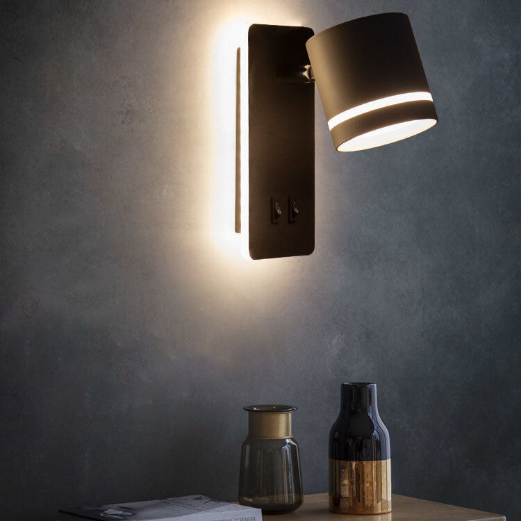 Lumio elegante ijzeren LED-wandlamp