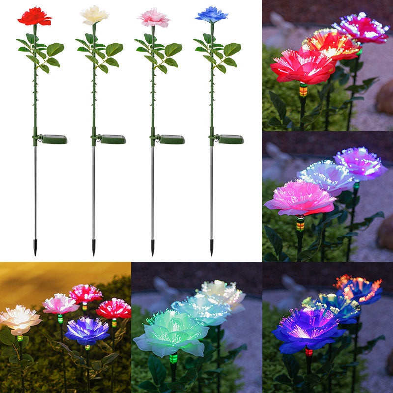 Lumio Solar LED rozen tuinlamp