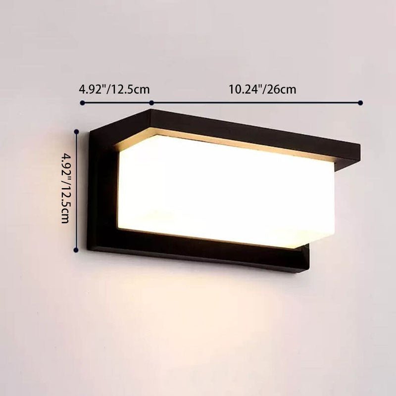 SECULUX LED-wandlamp met bewegingssensor