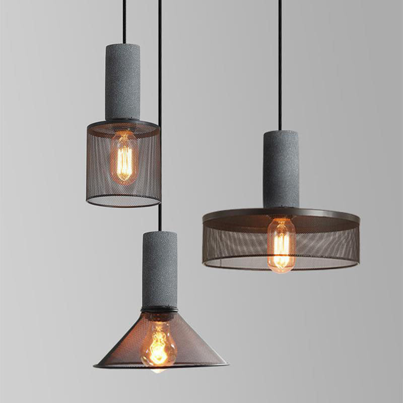 Lumio Smokey industriële pendellamp