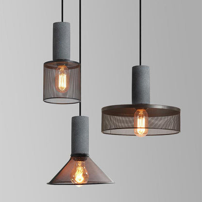 Lumio Smokey industriële pendellamp