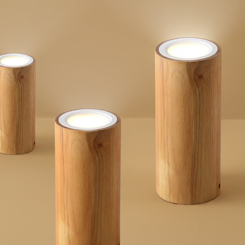 Lumio houten LED plafondlamp