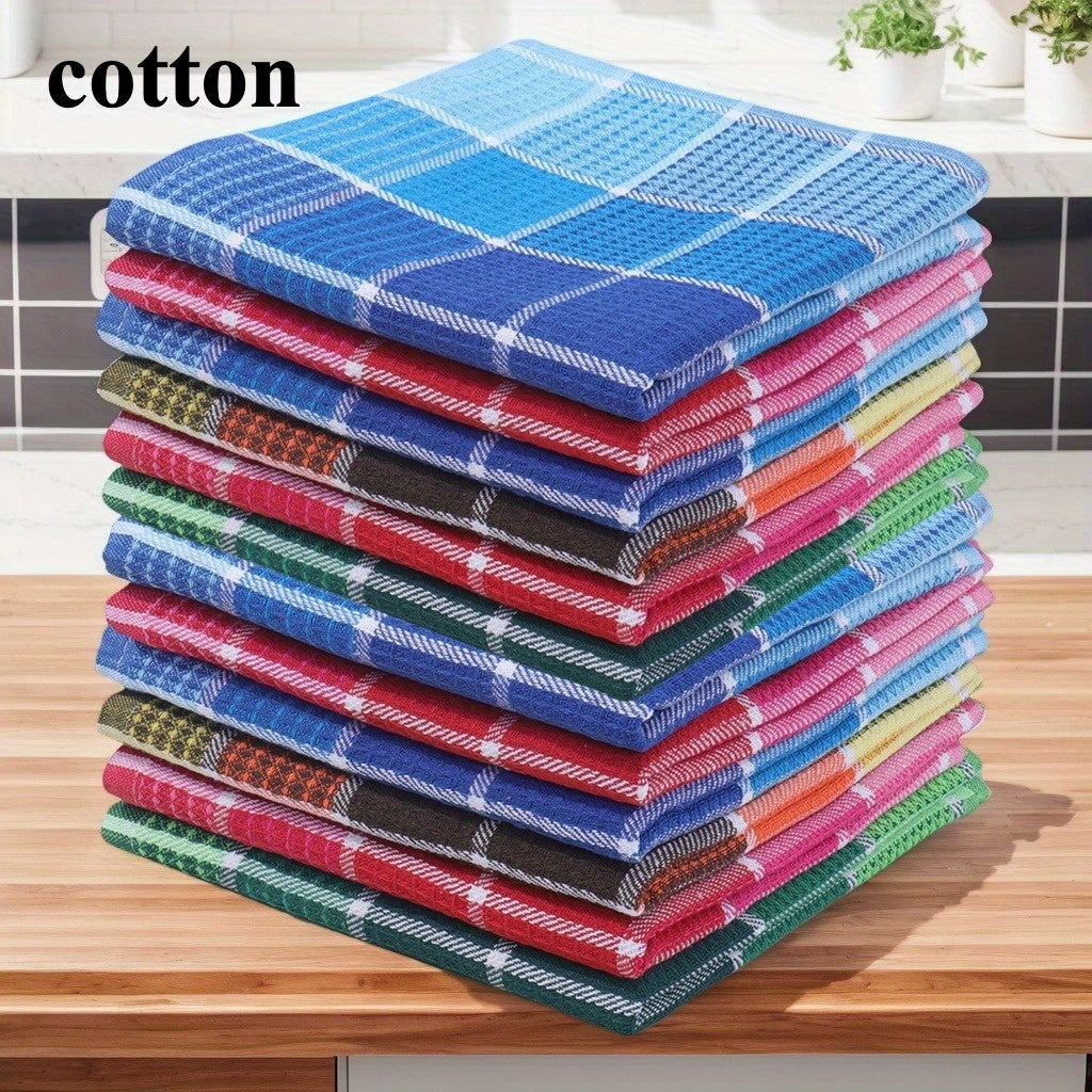 PlaidWipe wafelstructuur keukendoekenset