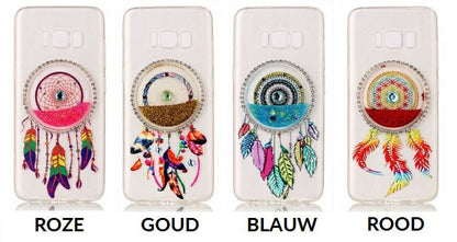 Galaxy S8 Plus TPU Dromenvanger Glitter Hoesje