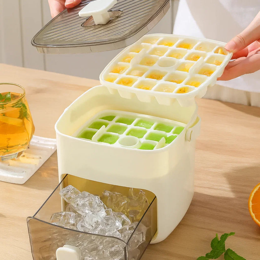 Drukknop IJsmaker ijsblokjeshouder