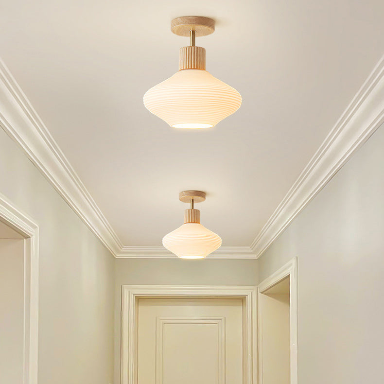 Lumio Japandi semi-flush plafondlamp