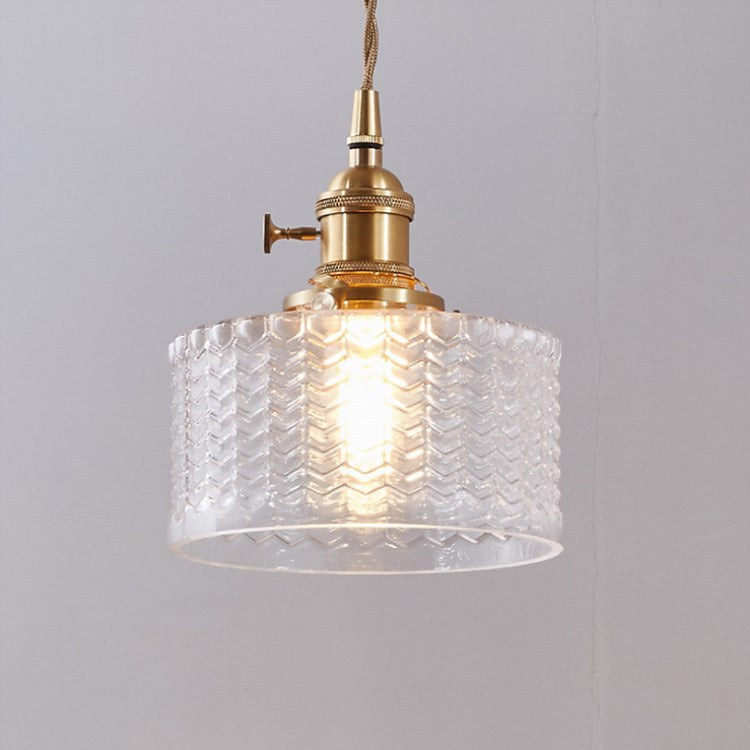 Japanse Glazen LED Hanglamp