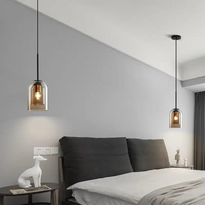 Lumio Nöro Scandinavische glazen hanglamp