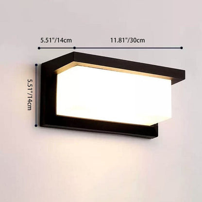 SECULUX LED-wandlamp met bewegingssensor