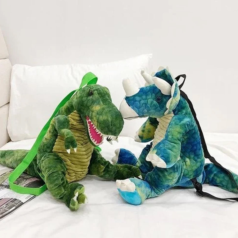 DazzleDino pluche dinosaurus rugzak