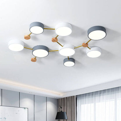 SMD Living modulaire moderne LED-plafondlamp