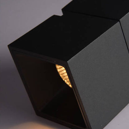 Lumio aluminium semi-flush mount plafondlamp