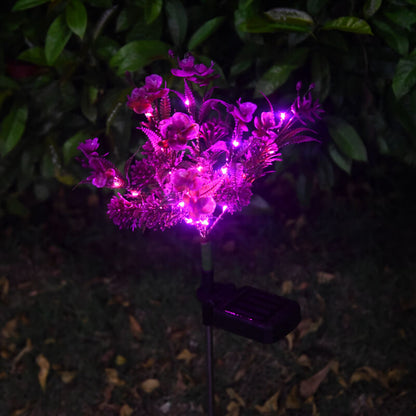 Lumio Solar LED tuinlamp paars