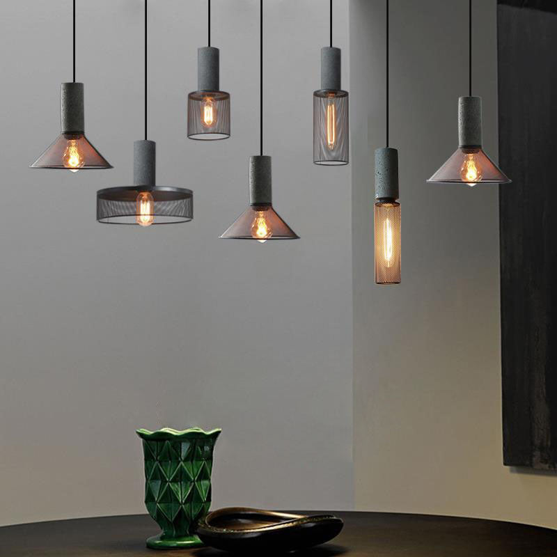 Lumio Smokey industriële pendellamp