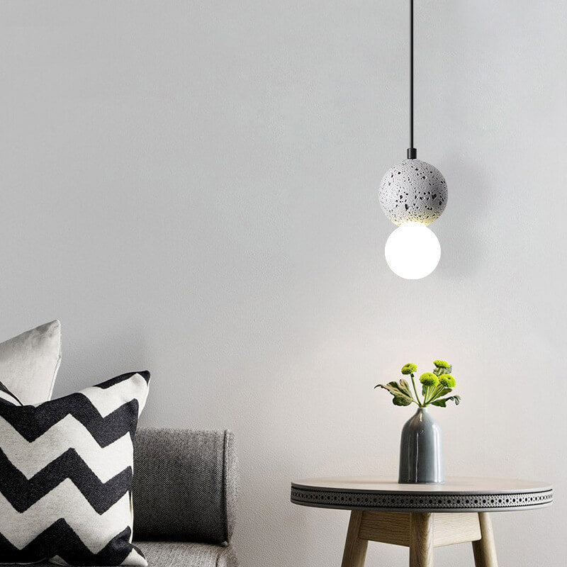 SMD Living stenen Japandi hanglamp